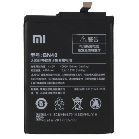 Bateria Xiaomi Bn40 Redmi 4 Pro