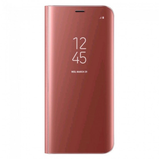 Capa Flip Cover Clear View Samsung Galaxy A11 / M11 Rosa
