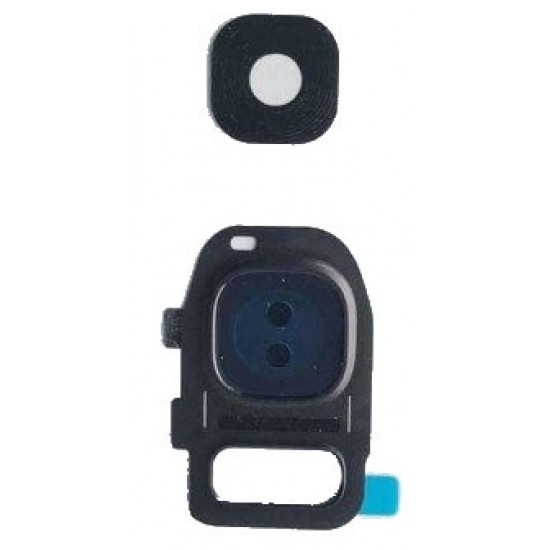 Back Cover Lens Samsung S7 G930 Black