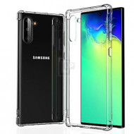 Capa Silicone Anti-Choque Samsung Galaxy Note 10 Transparente