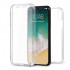 Capa Silicone Hard Case 360 Apple Iphone X Transparent