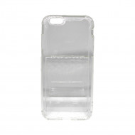 Capa Silicone Dura Anti-Choque Apple Iphone 6 Plus / 6s Plus Transparente