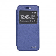 Capa Flip Cover Com Janela Candy Apple Iphone 6/6s Azul
