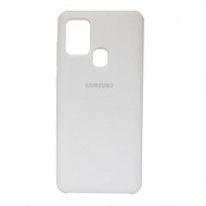 Samsung Galaxy A41 Silicone Case White Premium 
