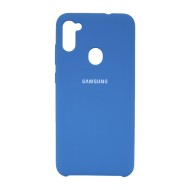 Samsung Galaxy A11 Silicone Case Blue Premium 