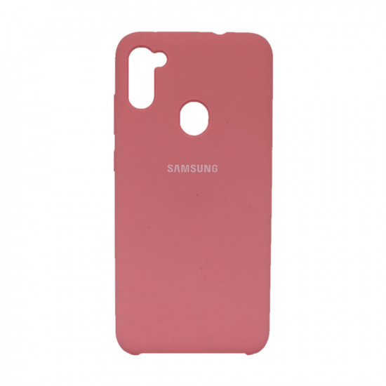 Samsung Galaxy A11 Silicone Case Pink Premium 