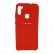 Capa Silicone Gel Samsung Galaxy A11 Vermelho Premium