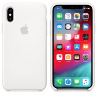 Apple Iphone Xs Max Silicone Case White Premium 
