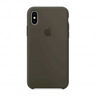 Apple Iphone X Silicone Case Grey Premium 