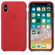 Apple Iphone Xs Max Silicone Case Red Premium 