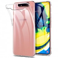 Silicone Para Samsung Galaxy A80 Transparent