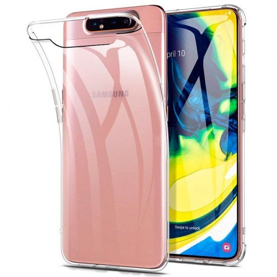 Capa Silicone Samsung Galaxy A90 Transparente