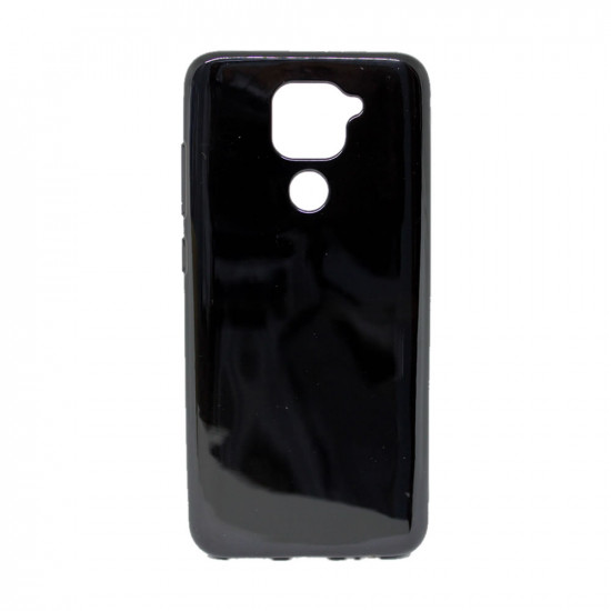 Silicone Cover Shining Gel Case Xiaomi Redmi Note 9 Black