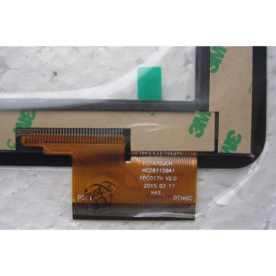 Universal Touch (10) Hc261159a1 Fpc017h V2.0 (60 Pin ) Preto