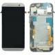 Touch+Lcd With Frame Htc One M8 White Touch+Lcd With Frame Htc One M8 White