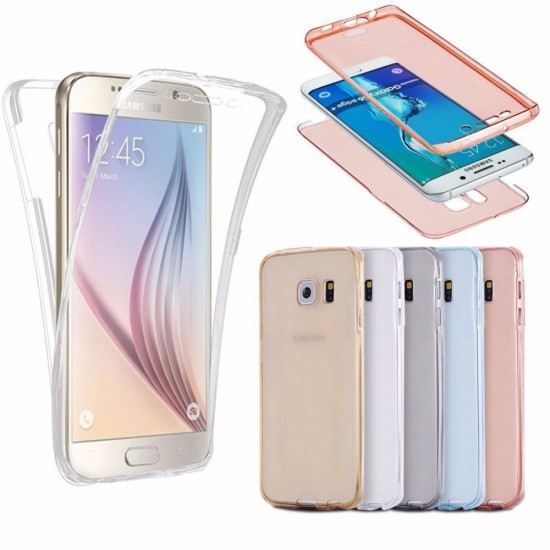 Capa Silicone Gel 360º Samsung Galaxy A20/A30 Transparente