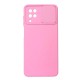 Samsung Galaxy A12 Pink With Camera Protector And Sliding Window Silicone Gel Case Samsung Galaxy A12 Pink With Camera Protector And Sliding Window Silicone Gel Case