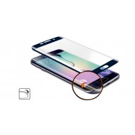 Protector De Vidrio Curvado Samsung Galaxy S6 Edge Plus G928  Azul
