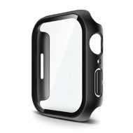 Pelicula De Vidro 5d Completa Curvado Accetel Sc-Iw44 Apple Watch 44mm Preto