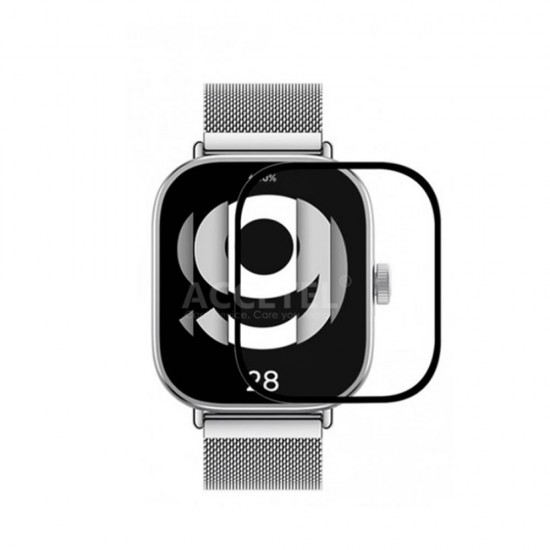 Pelicula De Gel Xiaomi Redmi Watch 4 Preto Pelicula De Gel Xiaomi Redmi Watch 4 Preto