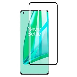 One Plus 9 Pro Black 5d Full Curved Screen Glass Protector With Fingerprint
