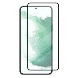 Pelicula De Vidro 5d Completa Samsung Galaxy S22 Plus 6.6" Preto Sem Fingerprint
