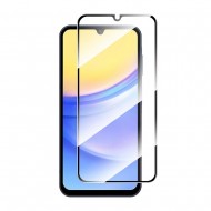 Samsung Galaxy A15 Black 5D Complete Screen Glass Protector