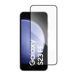 Pelicula De Vidro 5d Completa Samsung Galaxy S23 Fe 6.4" Preto Sem Fingerprint