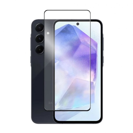 Pelicula De Vidro 5d Completa Samsung Galaxy A55 6.6" Preto Pelicula De Vidro 5d Completa Samsung Galaxy A55 6.6" Preto