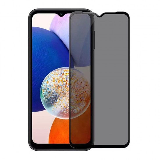 Pelicula De Vidro Anti-Spy Samsung Galaxy A14 4g/5g Preto Privacy Pelicula De Vidro Anti-Spy Samsung Galaxy A14 4g/5g Preto Privacy
