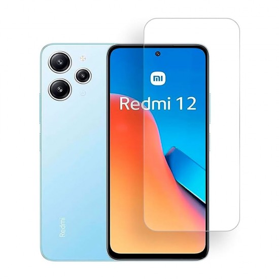 Pelicula De Vidro Xiaomi Redmi 12 6.79" Transparente Pelicula De Vidro Xiaomi Redmi 12 6.79" Transparente