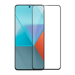 Pelicula De Vidro 5d Completa Xiaomi Redmi Note 13/Redmi Note 13 Pro/Redmi Note 13 Pro Plus 6.67" Preto