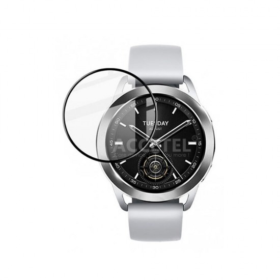 Pelicula De Gel Xiaomi Watch S3 Preto Pelicula De Gel Xiaomi Watch S3 Preto
