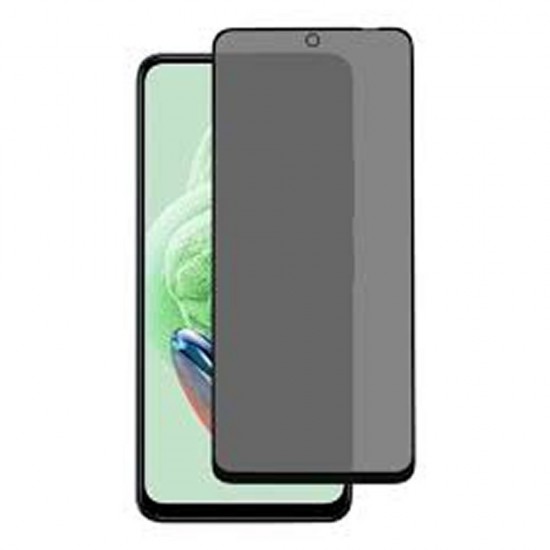 Pelicula De Vidro Anti-Spy Xiaomi Redmi Note 12 5g 6.67" Preto Privacy