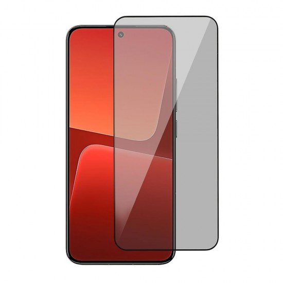 Pelicula De Vidro Anti-Spy Xiaomi Mi 13 Preto Privacy Pelicula De Vidro Anti-Spy Xiaomi Mi 13 Preto Privacy
