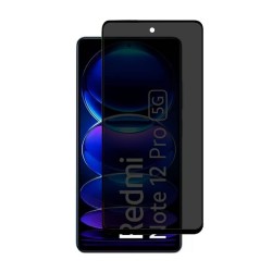 Xiaomi Redmi Note 12 Pro 4G/5G 6.67" Black Anti-Spy Screen Glass Protector Privacy