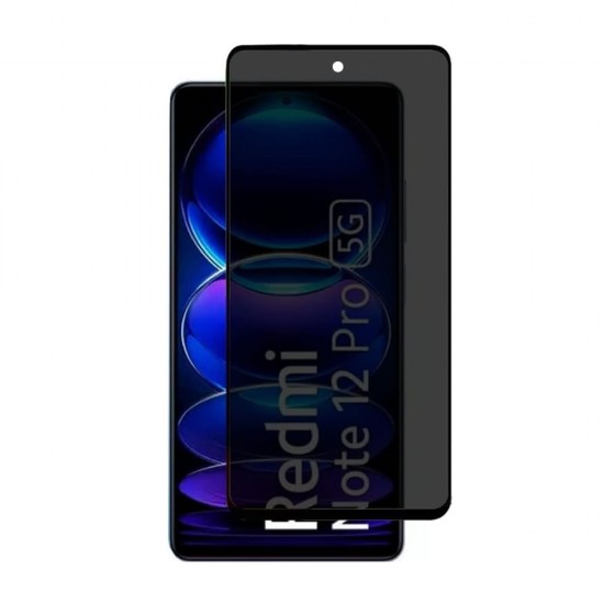 Protector De Pantalla De Cristal Templado Anti-Spy Xiaomi Redmi Note 12 Pro 4G/5G 6.67" Negro Privacy Protector De Pantalla De Cristal Templado Anti-Spy Xiaomi Redmi Note 12 Pro 4G/5G 6.67" Negro Privacy