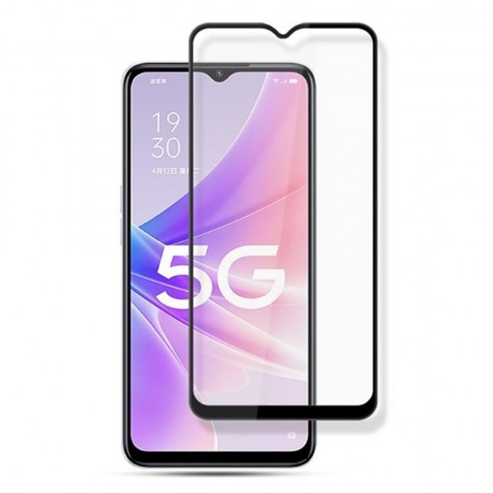 Protector De Pantalla De Cristal Oppo A77 5G Negro Protector De Pantalla De Cristal Oppo A77 5G Negro