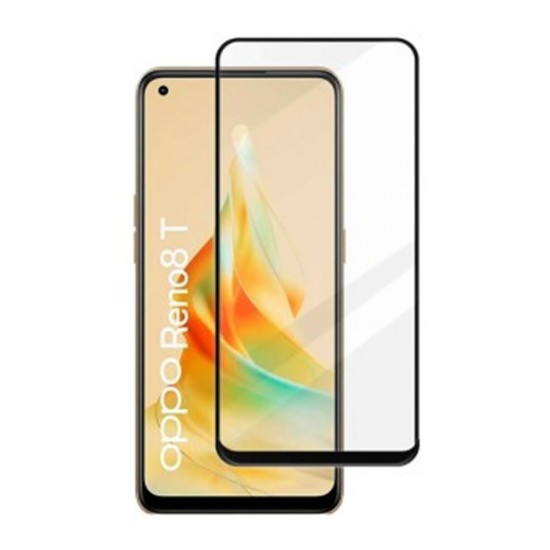 Pelicula De Vidro 5d Completa Oppo Reno8 T 6.43" Preto Pelicula De Vidro 5d Completa Oppo Reno8 T 6.43" Preto
