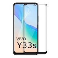 Vivo Y33s Black 5d Complete Screen Glass Protector