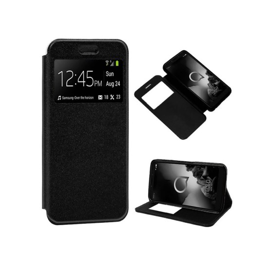 Capa Flip Cover Com Janela Candy Samsung Galaxy A52 / A52s Preto