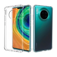 Capa Silicone Anti-Choque Huawei Mate 30 Transparente