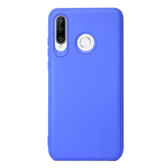 Capa Silicone Huawei P30 Lite Azul 3d Camera