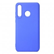 Capa Silicone Huawei P30 Lite Azul 3d Camera