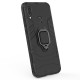 Capa Silicone Anti-Choque Armor Carbon Huawei P Smart 2019 Preto Ring Armor Case