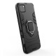 Capa Silicone Anti-Choque Armor Carbon Huawei Y5p Preto Ring Armor Case