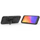 Capa Silicone Anti-Choque Armor Carbon Huawei Y5p Preto Ring Armor Case