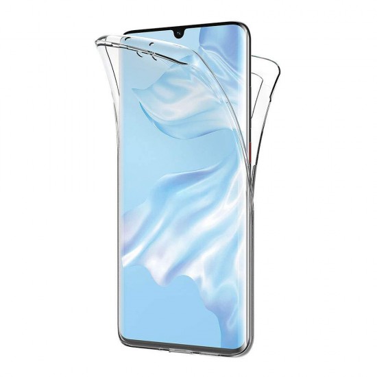 Capa Silicone Dura 360º Huawei P30 Pro Transparente Capa Silicone Dura 360º Huawei P30 Pro Transparente