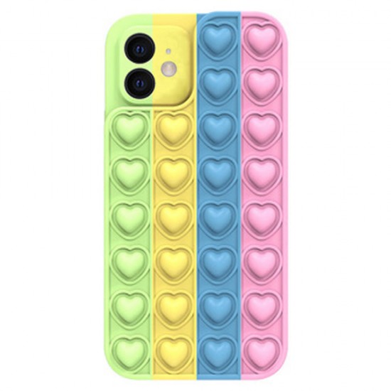 Capa De Silicone Pop It Apple Iphone 11 Colorido Design 2 Capa De Silicone Pop It Apple Iphone 11 Colorido Design 2