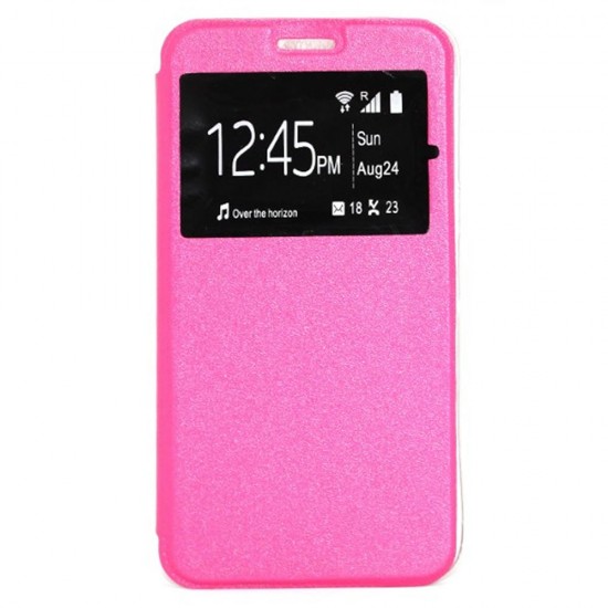 Capa Flip Cover Com Janela Apple Iphone X/Xs Rosa Capa Flip Cover Com Janela Apple Iphone X/Xs Rosa
